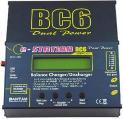 Ladegert BC-6 Dual Power 230V/12V int. Balancer bis 6S LiPo